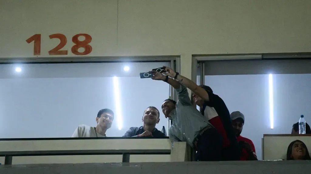 Jaime Lozano estuvo presente en el Necaxa vs. Santos