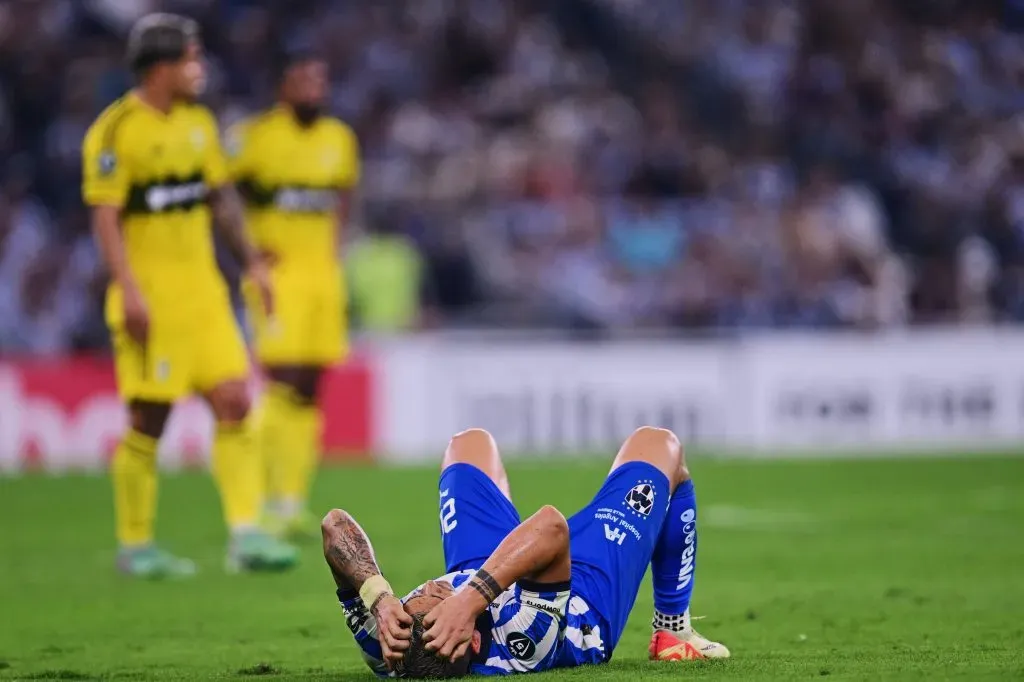 Sebastián Vegas se lesionó en la vuelta ante Columbus Crew (Imago)