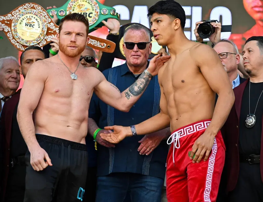Canelo Álvarez y Jaime Munguía tendrán una pelea de alto nivel (Getty)