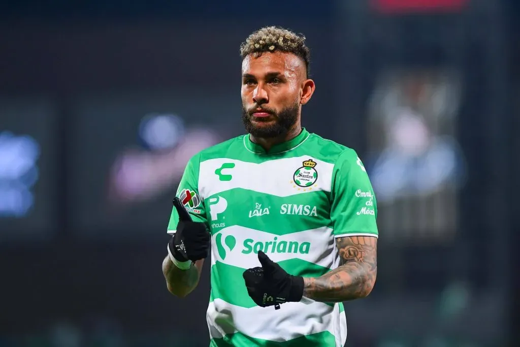 Duván Vergara jugó el último año en Santos Laguna (Imago)