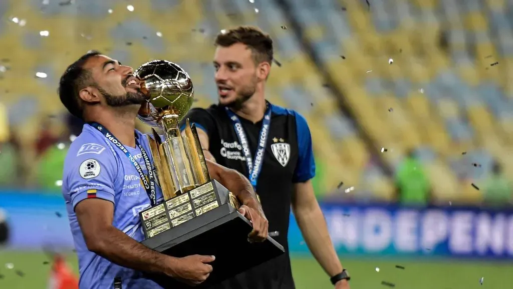 Independiente del Valle fue campeón con Martín Anselmi a la cabeza (IMAGO)