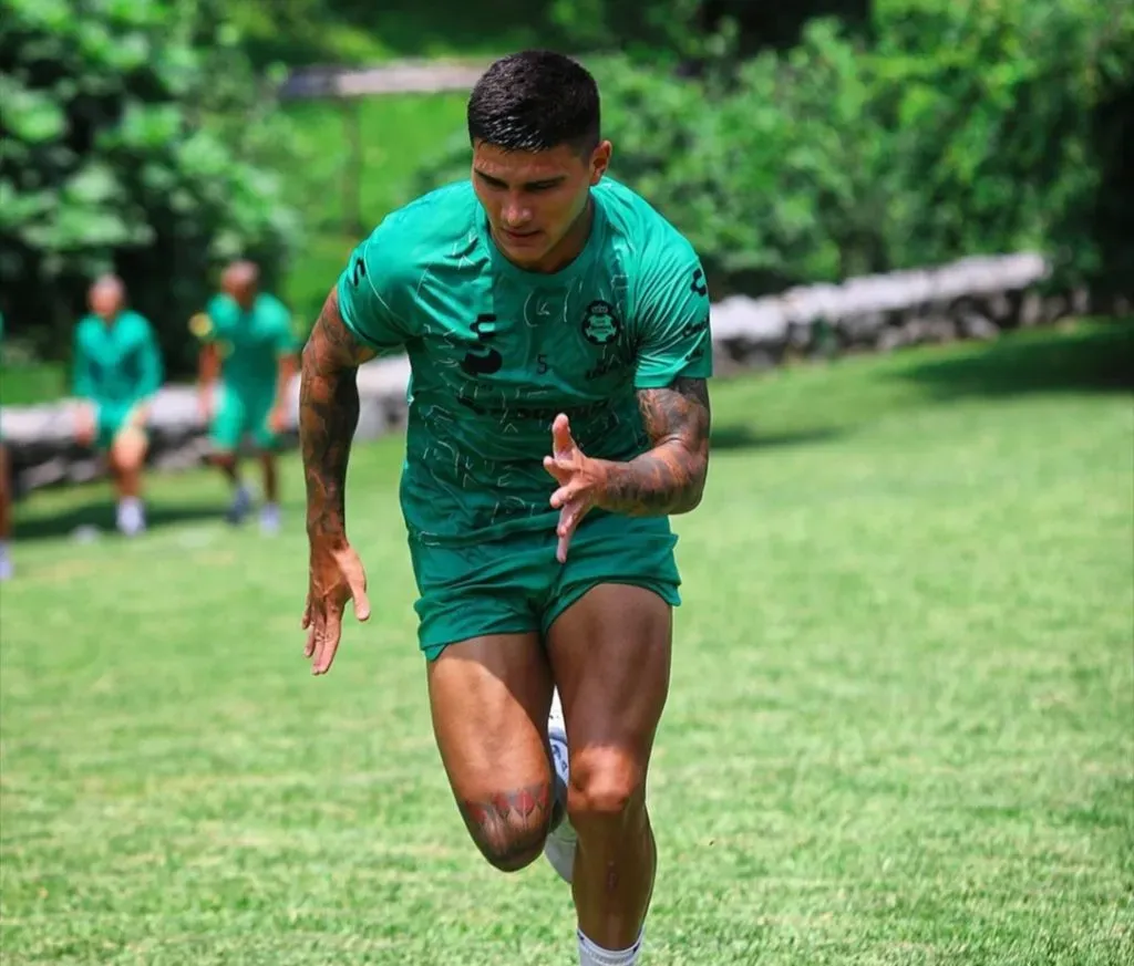 Bruno Amione dio un paso más en su objetivo de jugar los Juegos Olímpicos. (Captura de pantalla de Instagram)