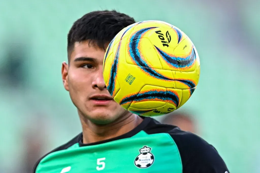 Amione disputó dos encuentros con la selección argentina sub 23. (Imago)