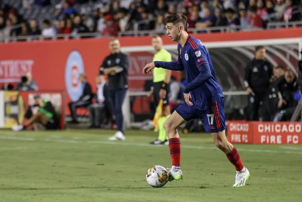 Brian Gutiérrez jugó 111 partidos y anotó 8 goles en Chicago Fire. (Imago)