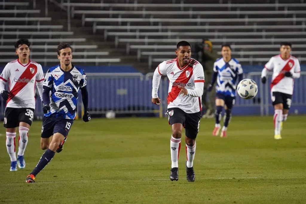 Héctor David Martínez no gozó de mucha participación en River Plate este año. (Getty Images)