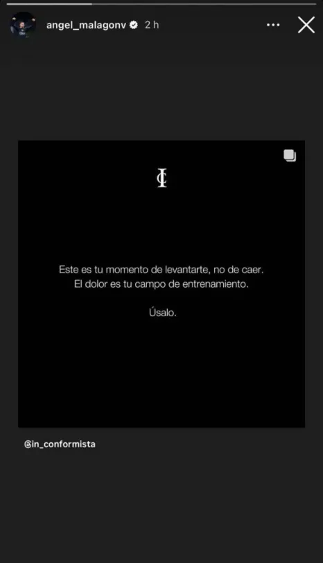 El mensaje de Malagón en redes (Captura)