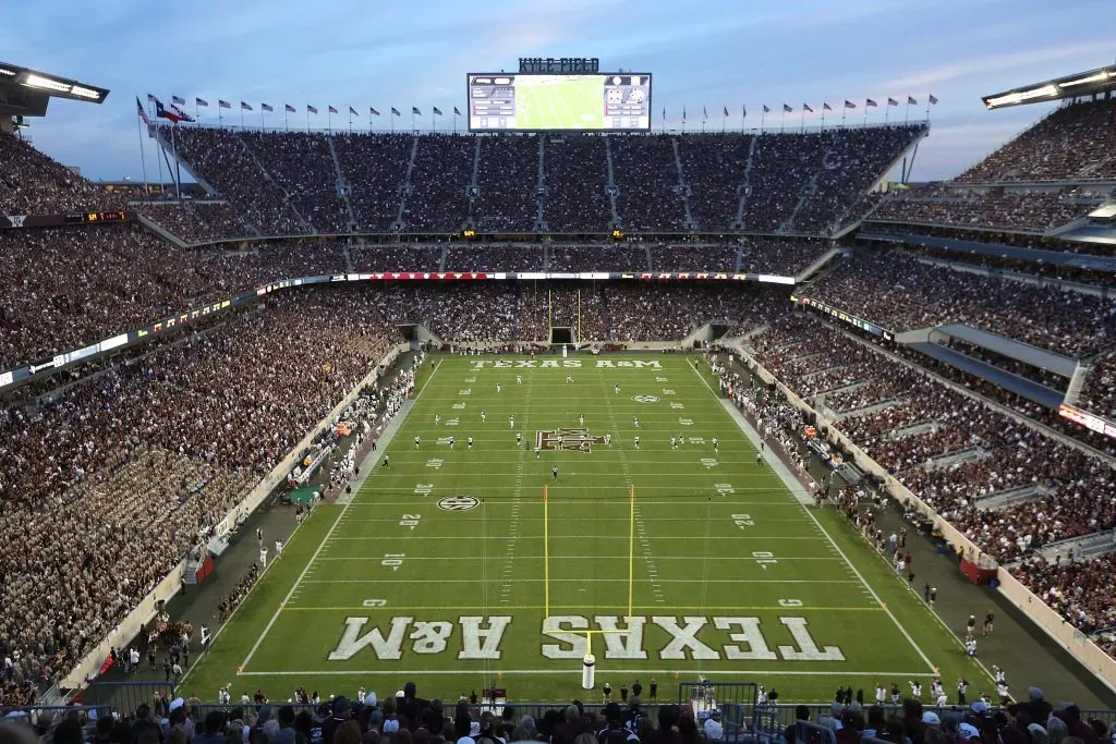 El Kyle Field de Texas puede llegar a albergar hasta 100 mil personas. (Getty Images)