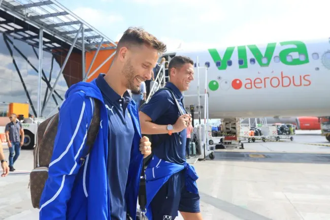 Rayados emprendió su viaje hacia Playa del Carmen. (Rayados oficial)