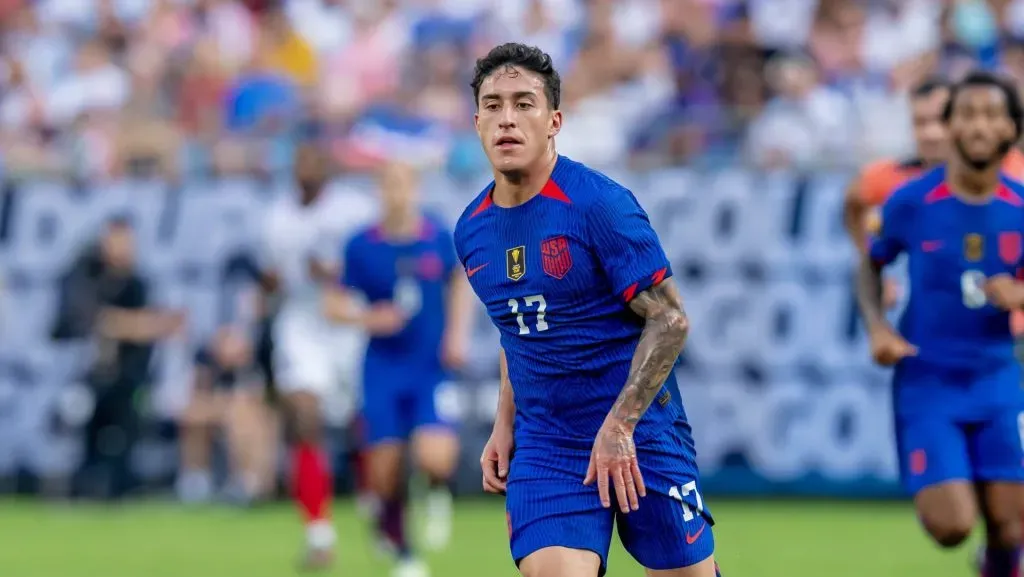 Zendejas defendiendo los colores del USMNT (IMAGO)