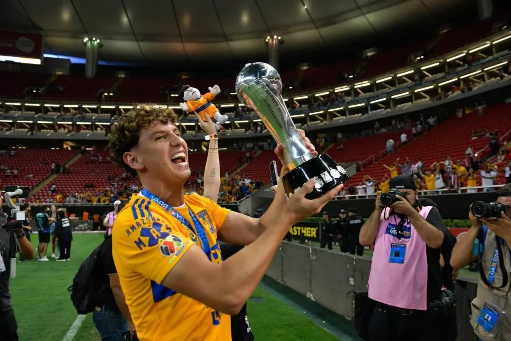 Igor Lichnovsky ganó el Clausura 2023 con Tigres UANL. (Imago)