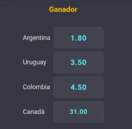 apuestas final copa américa