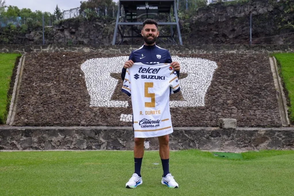 Rubén Duarte llegó a Pumas UNAM desde el Alavés español. (Pumas UNAM oficial)