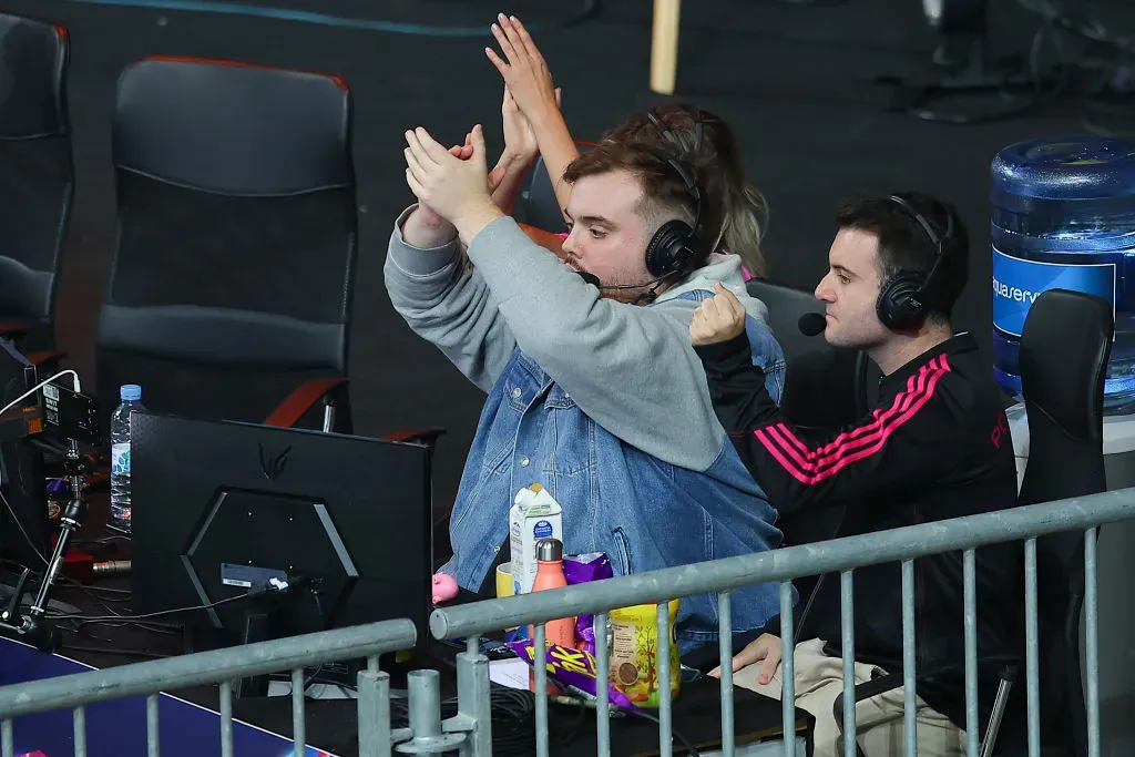 Ibai Llanos celebró los más de tres millones de espectadores que tuvo La Velada del Año 3 a través de su canal de Twitch. (GETTY IMAGES)