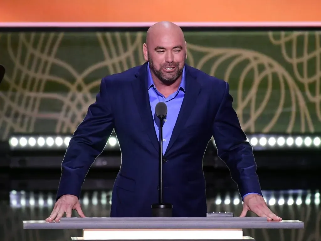 Dana White se muestra orgulloso y contento de estar llevando adelante el UFC 306, donde los mexicanos estarán más que presentes. (IMAGO)