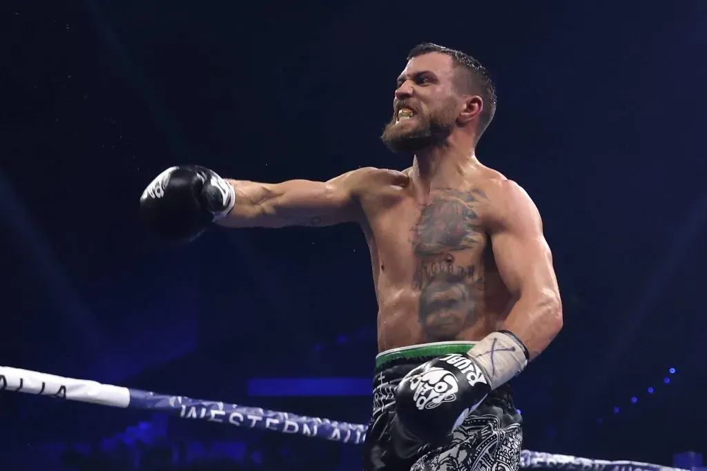 Vasyl Lomachenko no tiene apuro por enfrentar a Gervonta Davis y habrá que esperar una decisión para el ver el enfrentamiento tan esperado. (IMAGO)