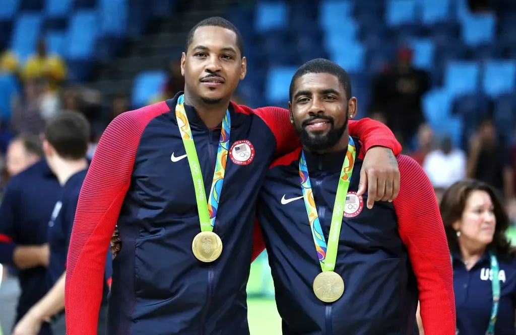 Kyrie Irving junto a Carmelo Anthony en Río 2016 (IMAGO)