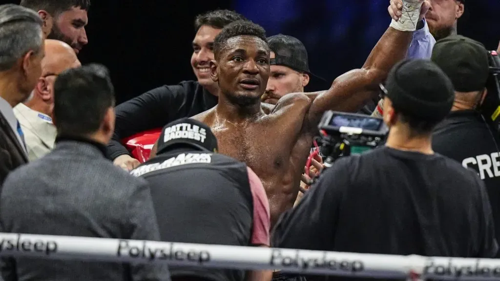 Christian Mbilli se quiere lucir ante Sergiy Derevyanchenko para empezar a acercarse a las peleas grandes. (GETTY IMAGES)