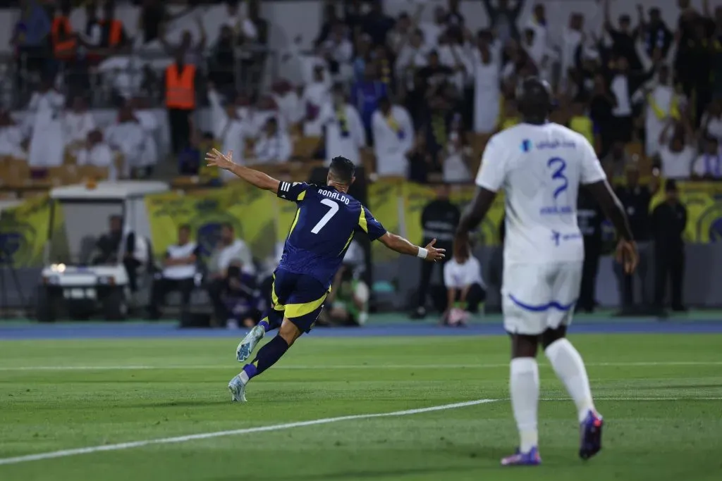El gol de Cristiano Ronaldo no alcanzó para evitar la derrota de su equipo. (Al Nassr oficial)