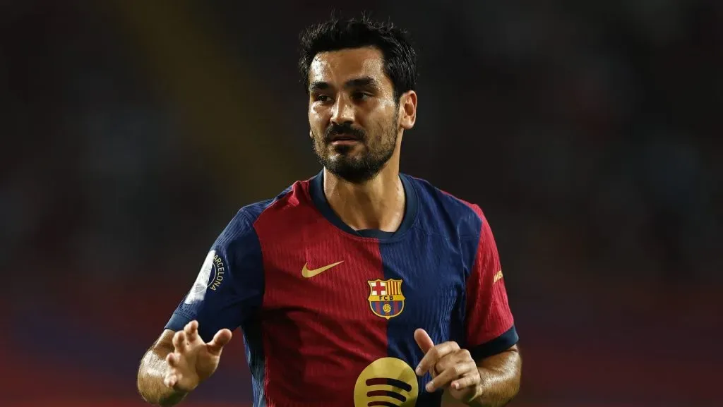 Ílkay Gündogan no jugó frente al Valencia