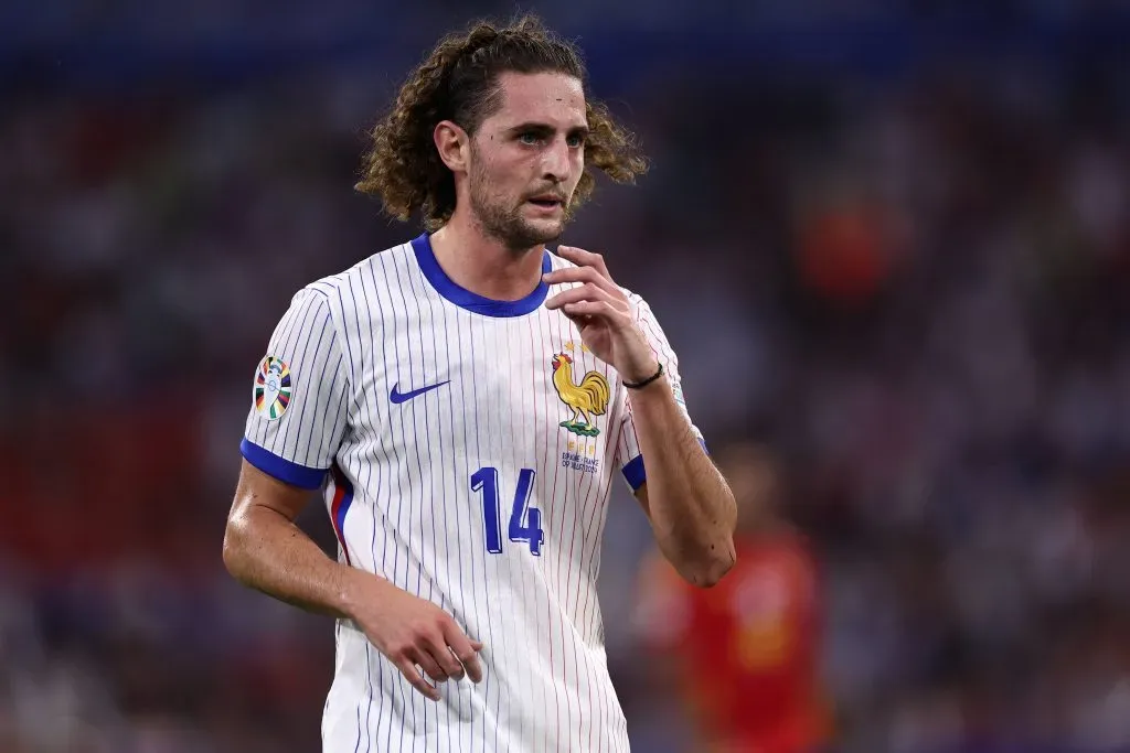 Adrien Rabiot fue titular en la Eurocopa 2024 (IMAGO)
