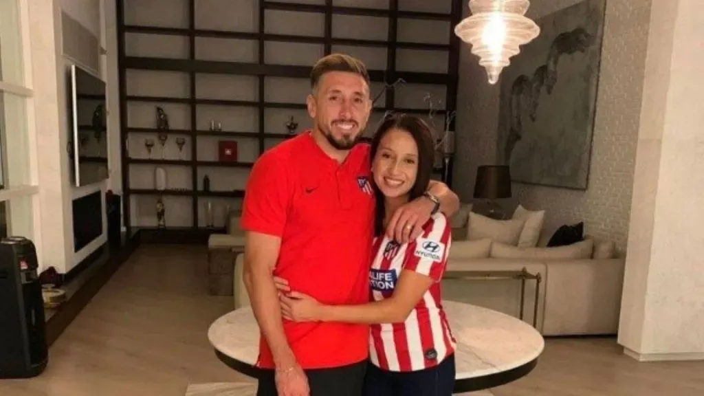 Herrera y su familia en la casa de Madrid (Instagram)