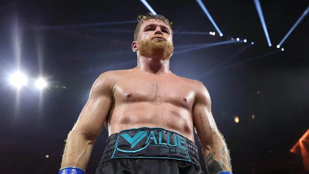 Canelo Álvarez va camino a superar a la UFC el fin de semana del 14 de septiembre. (GETTY IMAGES)