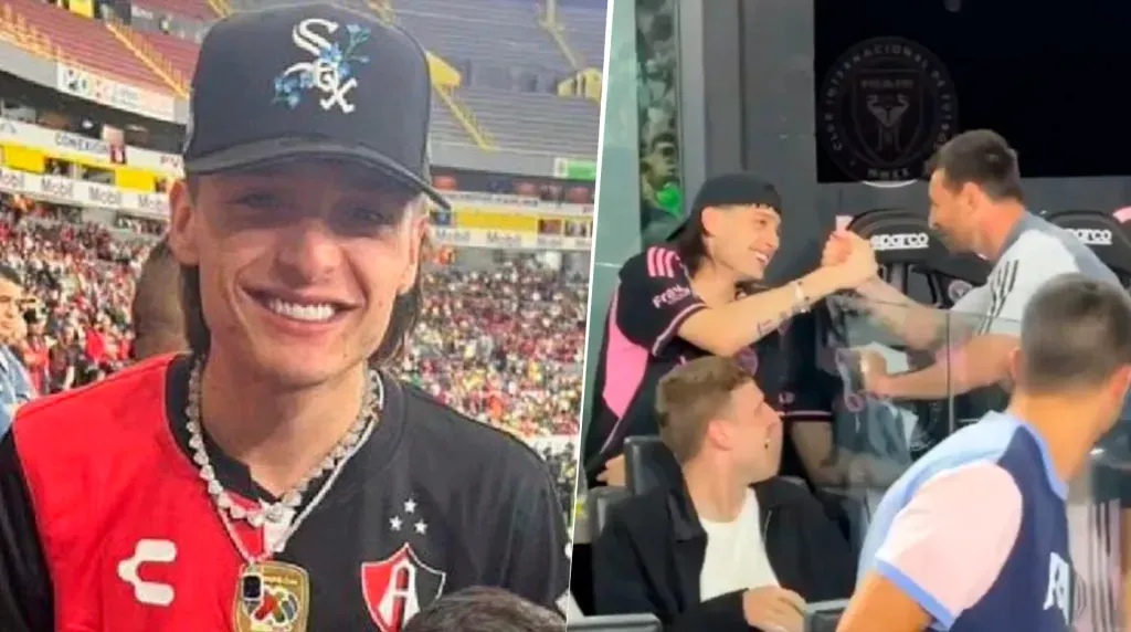 Peso Pluma es fanático de Atlas