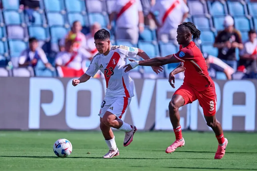 Piero Quispe durante la Copa América 2024 (IMAGO)