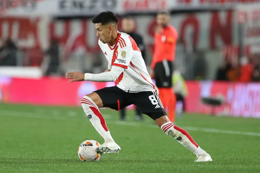 Maxi Mexa ya lleva cuatro partidos disputados en River Plate. (Getty images)