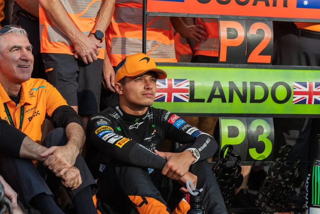 Lando Norris tiene 241 puntos en el Mundial de Pilotos (IMAGO)