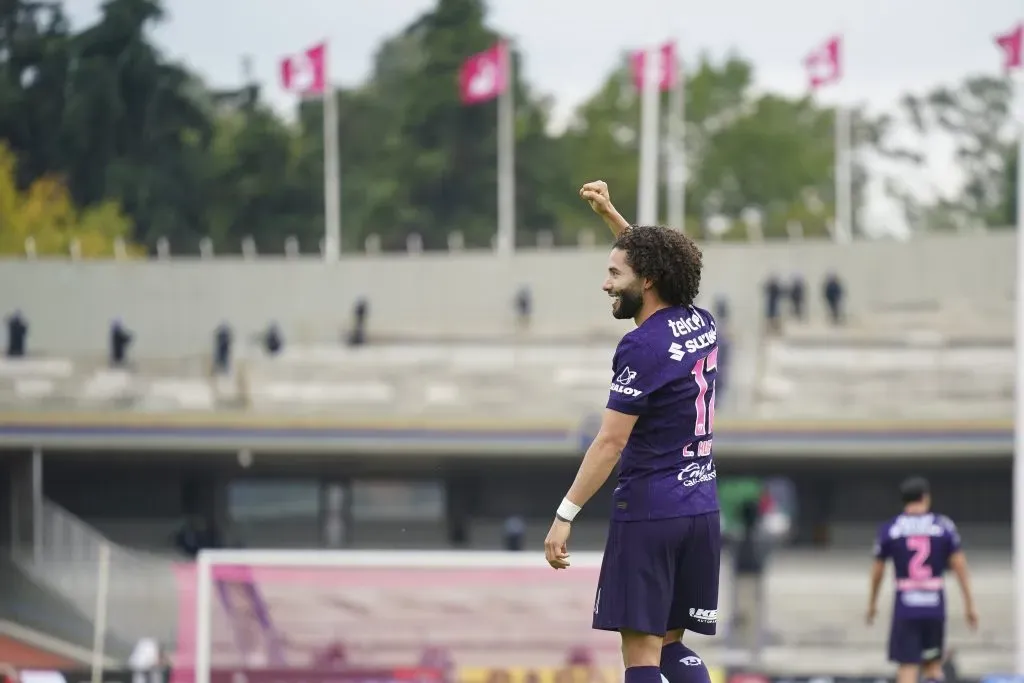 César Huerta convirtió un doblete ante Atlético San Luis (Imago7)