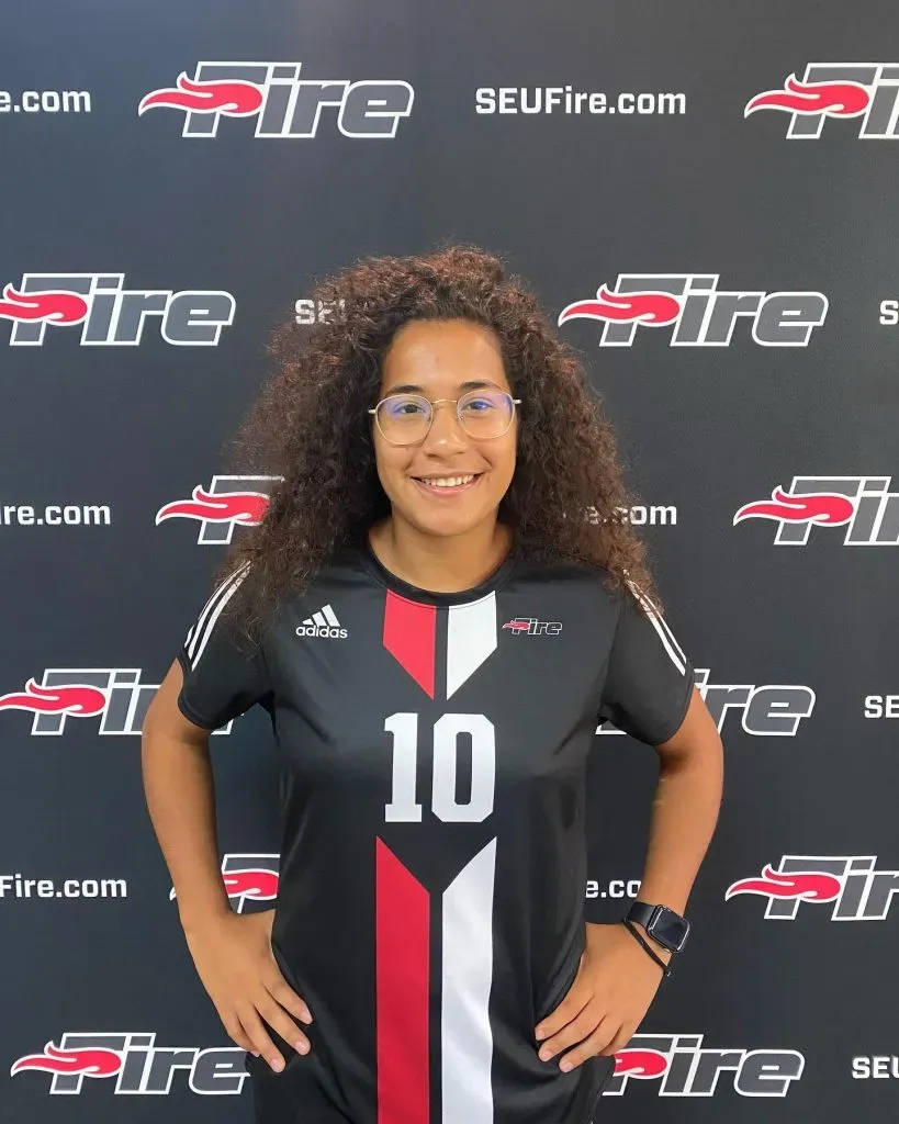 Solórzano se recibió de Diseñadora Gráfica en Florida. Foto IG.