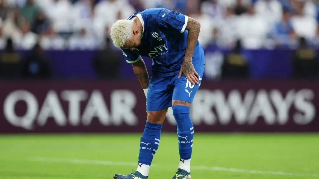 Neymar se lesionó con Al-Hilal