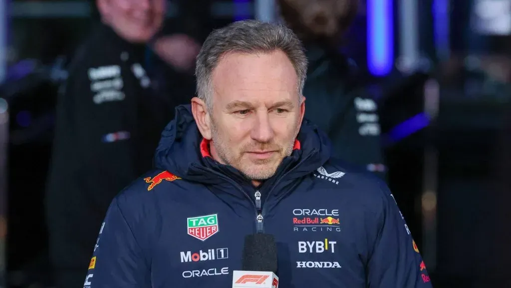 Horner no quedó contento con el desempeño de Checo Pérez en Las Vegas (IMAGO)