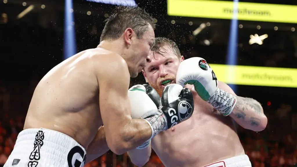 Gennady Golovkin y Canelo Álvarez mantuvieron una gran rivalidad por años. (GETTY IMAGES)
