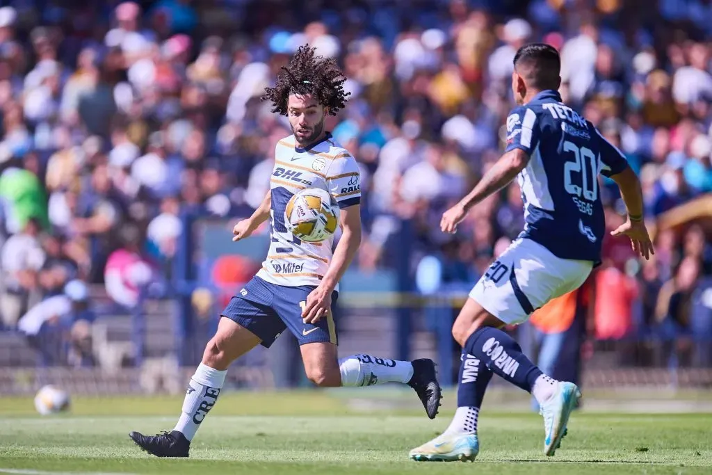 César Huerta habría jugado su último partido con Pumas ante Rayados (IMAGO)
