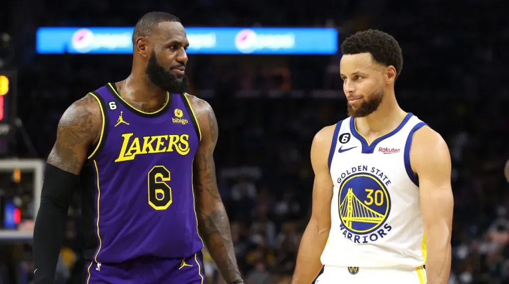 LeBron James y Stephen Curry. (Foto: Getty Images)