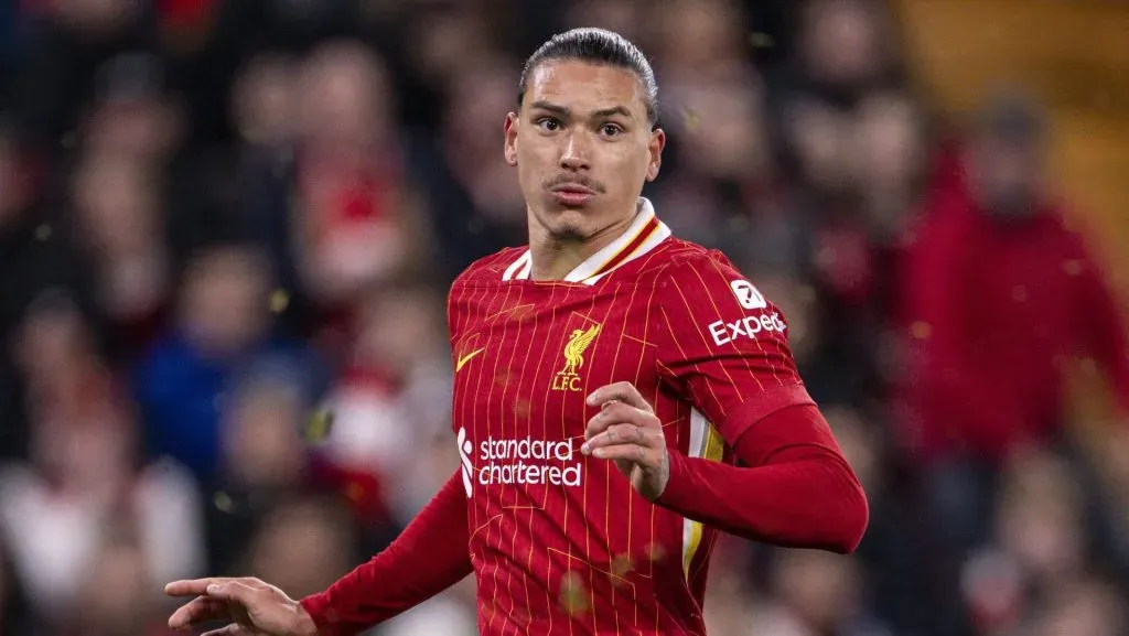 El uruguayo no fue elegido por Slot para ser titular (IMAGO)