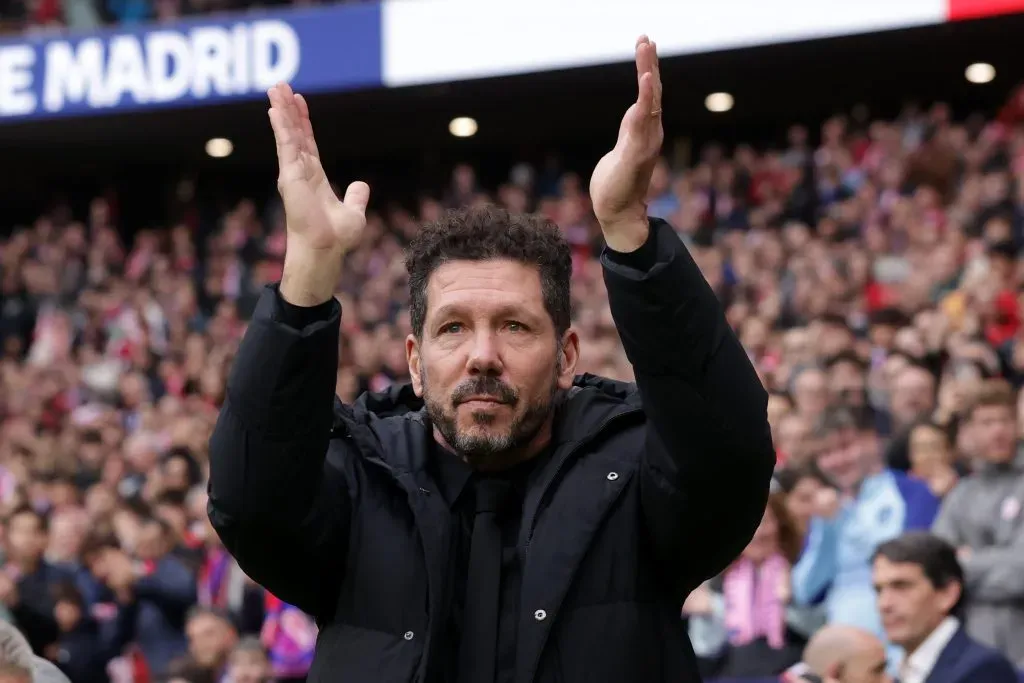 Diego Simeone no quiere sorpresas con el caso de Dani Olmo (GETTY IMAGES)