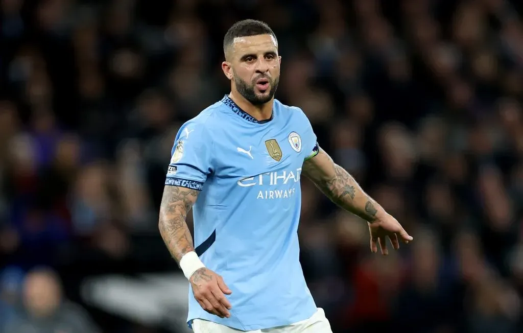 Kyle Walker pidió irse del Manchester City (Getty Images)