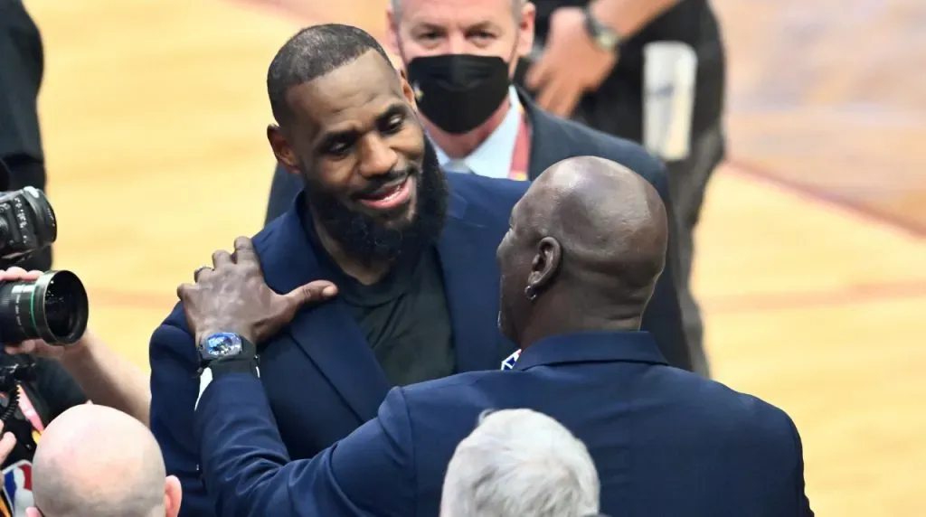 LeBron James y Michael Jordan (Foto: Getty Images)