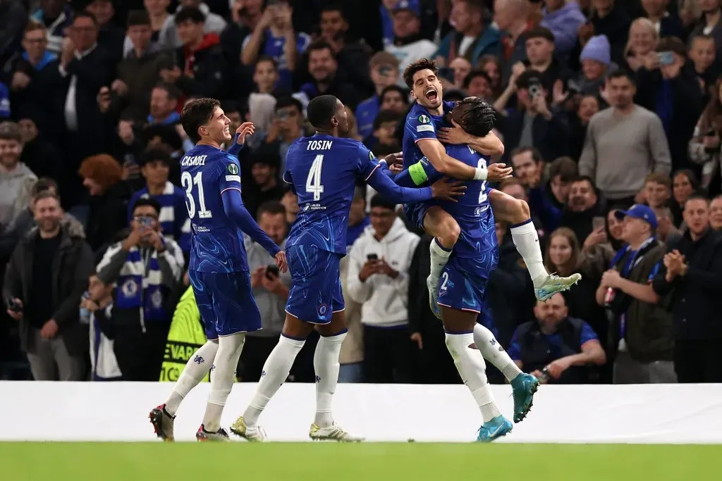 Chelsea fue el líder absoluto de la Fase Liga de la Conference League (GETTY IMAGES)