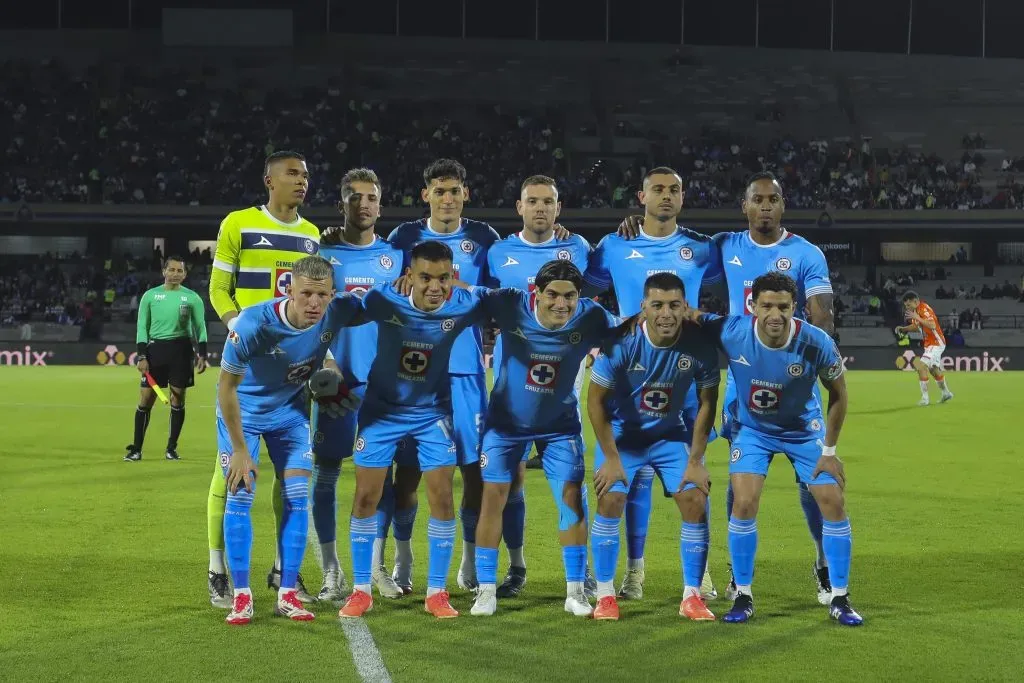 Cruz Azul de local en el Estadio Olímpico Universitario (Getty Images)