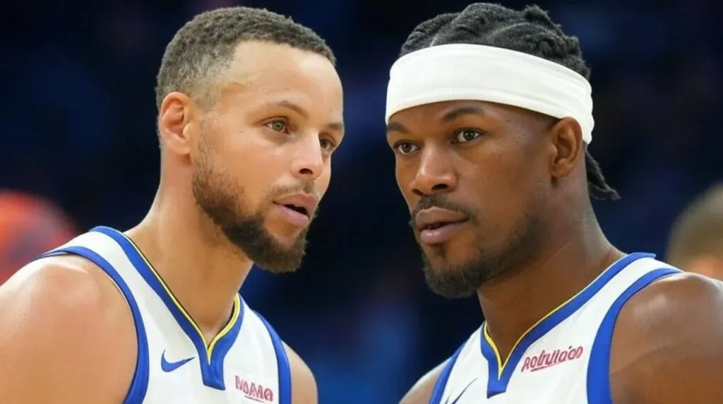 Stephen Curry Jimmy Butler Golden State Warriors