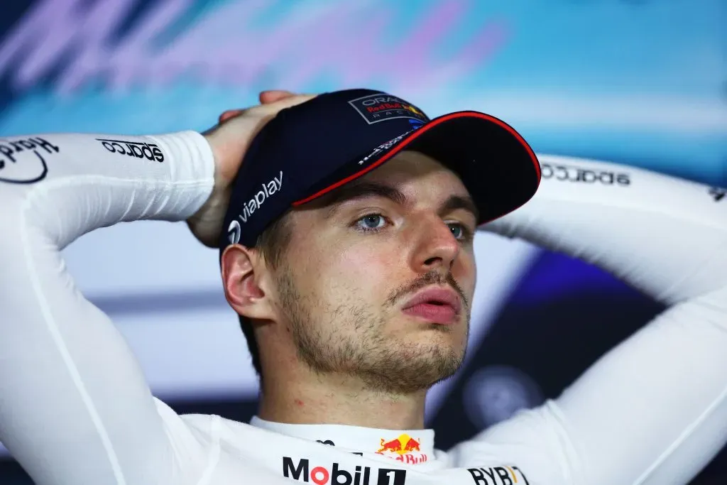 Max Verstappen en el Gran Premio de Miami 2024 (GETTY IMAGES)