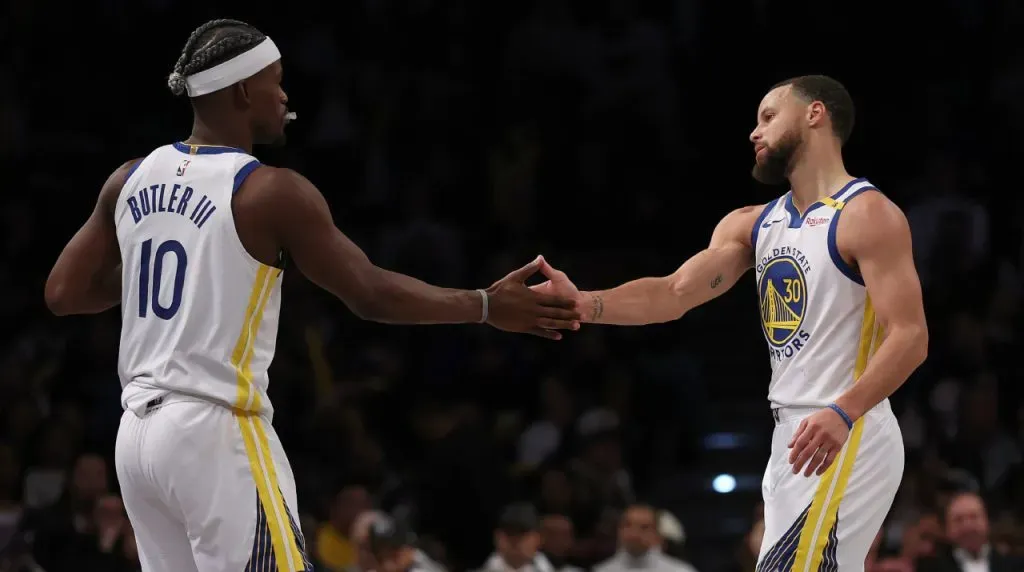 Jimmy Butler Stephen Curry Golden State Warriors NBA