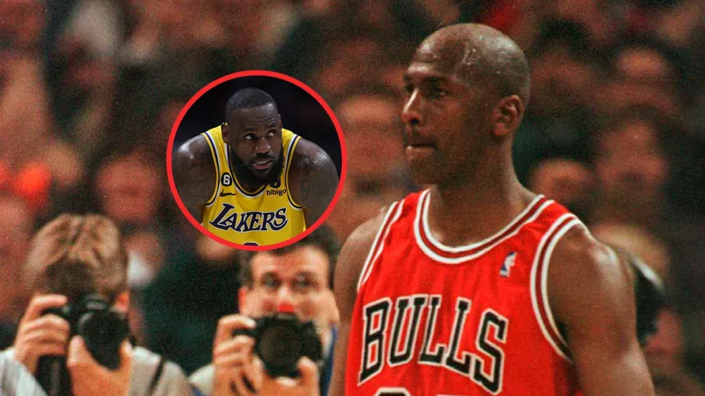 LeBron James Michael Jordan