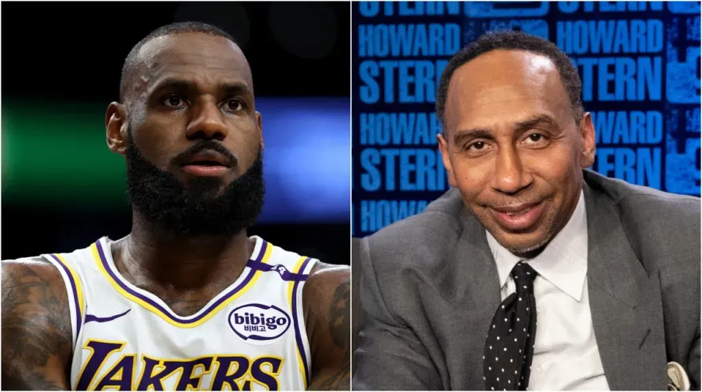 LeBron James y Stephen A. Smith. (Foto: Getty Images)