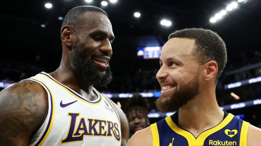 LeBron James y Stephen Curry. (Foto: Getty Images)