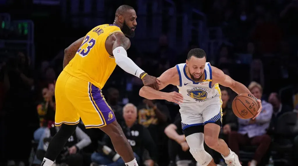 LeBron James y Stephen Curry. (Foto: Getty Images)